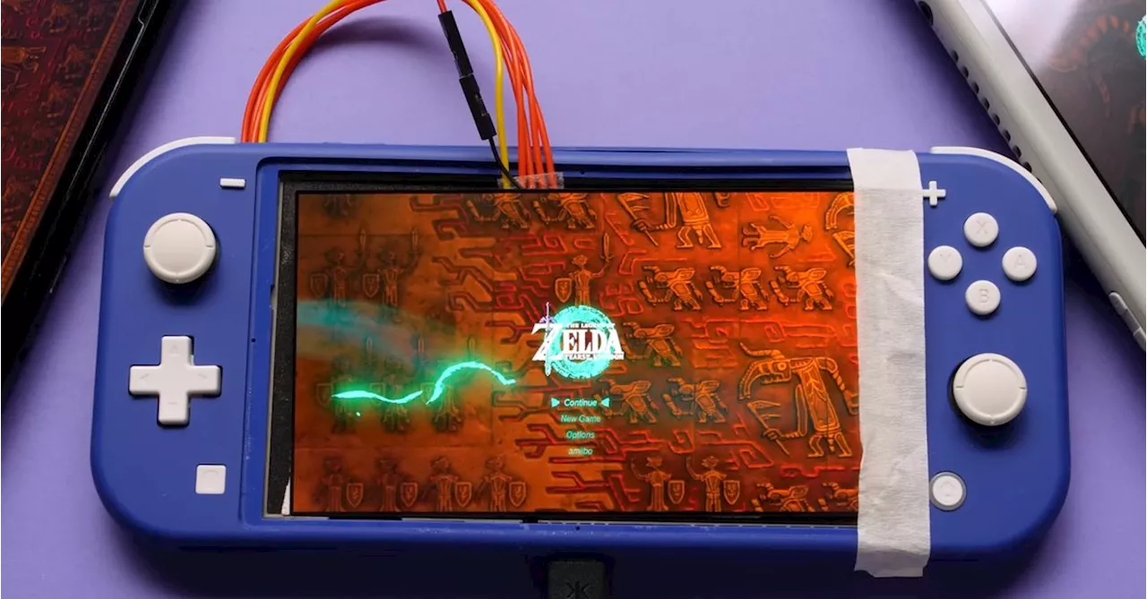 This DIY kit gives you the Switch Lite OLED that Nintendo hasn’t