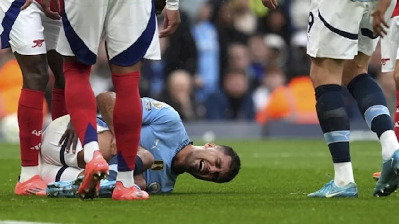 Manchester City Ketar-ketir Rodri Bisa Absen Hingga Akhir Musim