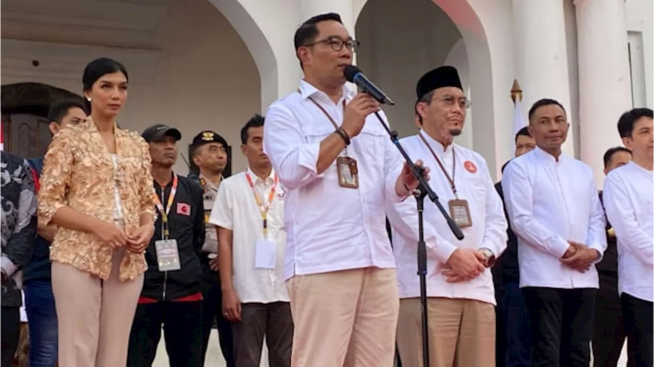 Ridwan Kamil Mau Kampanye Kreatif hingga Blusukan dan Temu Wicara dengan Warga