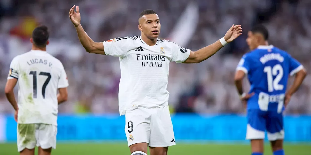 Real Madrid overleeft nagelbijter van slotfase: Mbappé scoort opnieuw