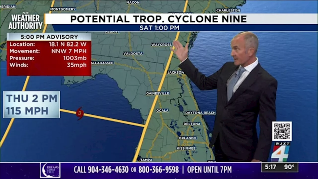 Northeast Florida, Southeast Georgia Brace for Potential Category 3 Storm