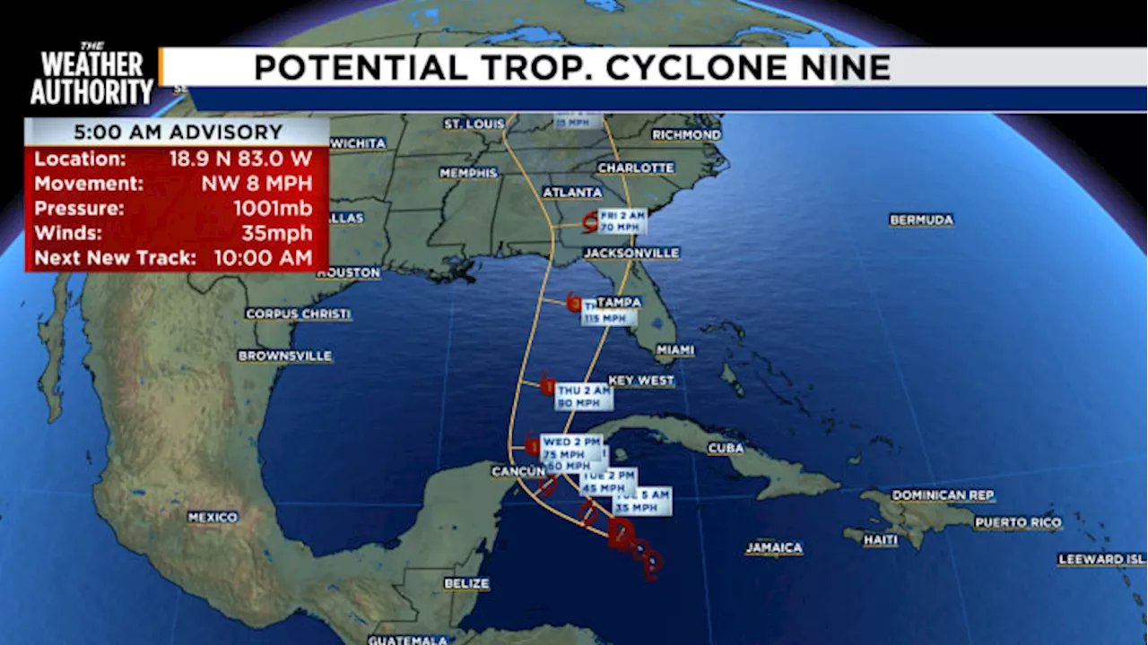 Storm expected to strengthen to Category 3 Hurricane Helene before hitting Florida Panhandle