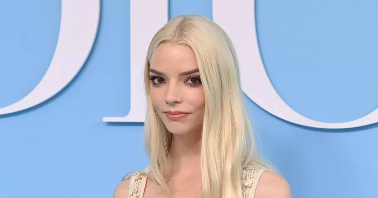 Anya Taylor-Joy's See-Through Crochet Goddess Look Is Peak 'Wrong Shoe Theory'