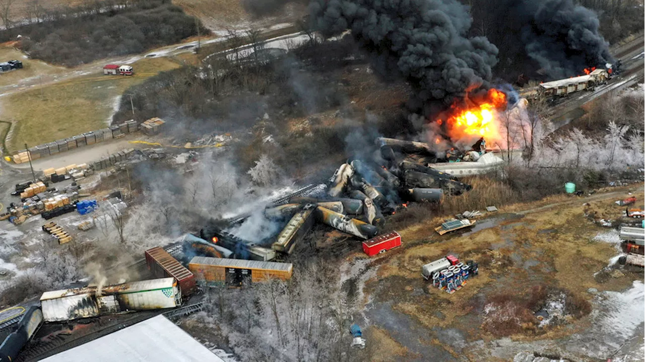 EPA data make it hard to know the extent of the contamination from Ohio derailment