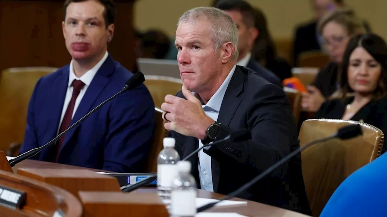 Brett Favre Testifies Before Congress on Welfare Misspending Scandal