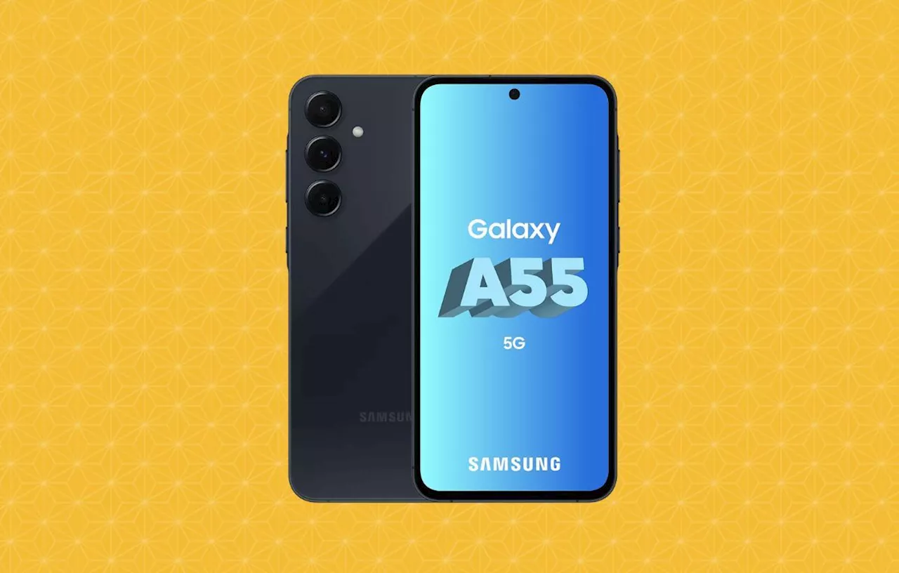 Samsung Galaxy A55 : moins de 430 euros et des écouteurs Galaxy Buds FE offerts