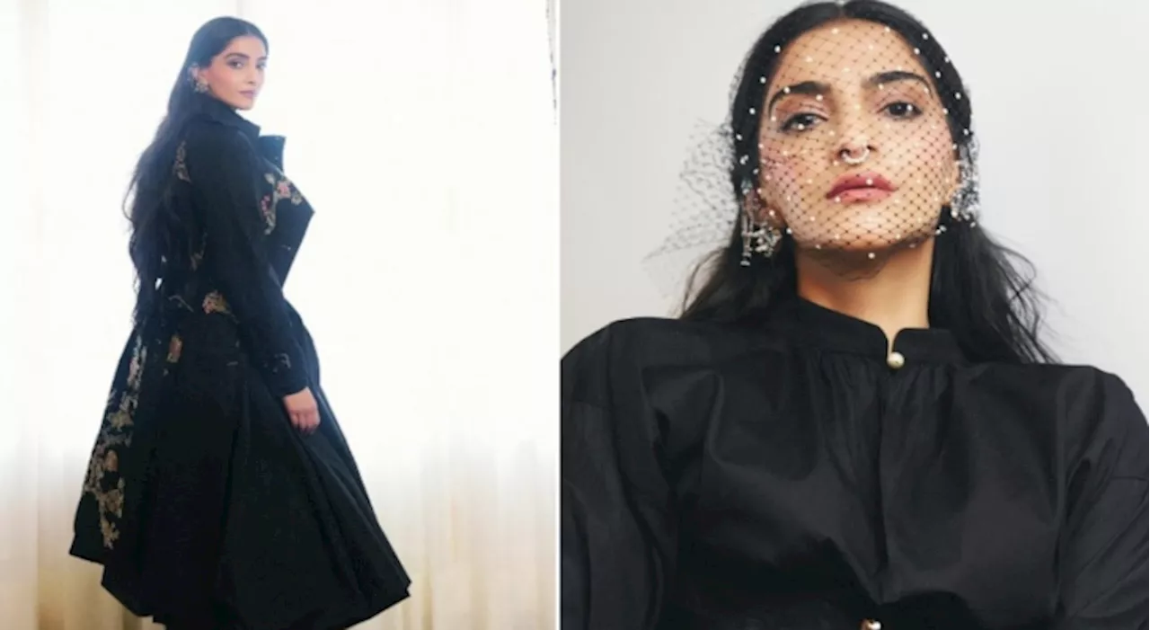 Sonam Kapoor roars in all-black ensemble at Paris Fashion Week