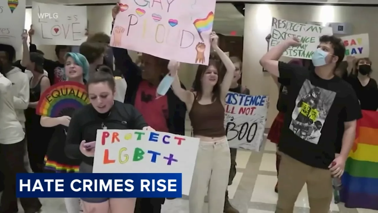 FBI data shows rise in hate crimes against LGBTQ+ community as overall violent crime decreases