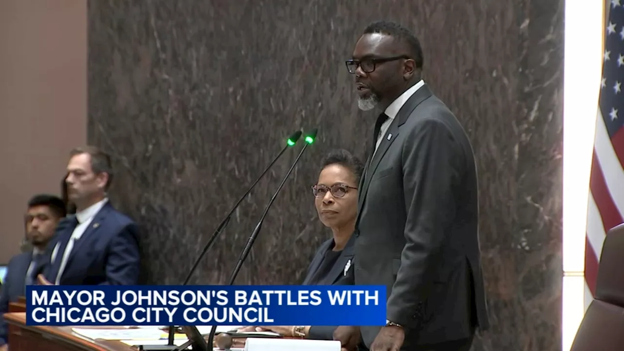 Chicago Mayor Brandon Johnson's battles with city council carry high stakes ahead of budget fight