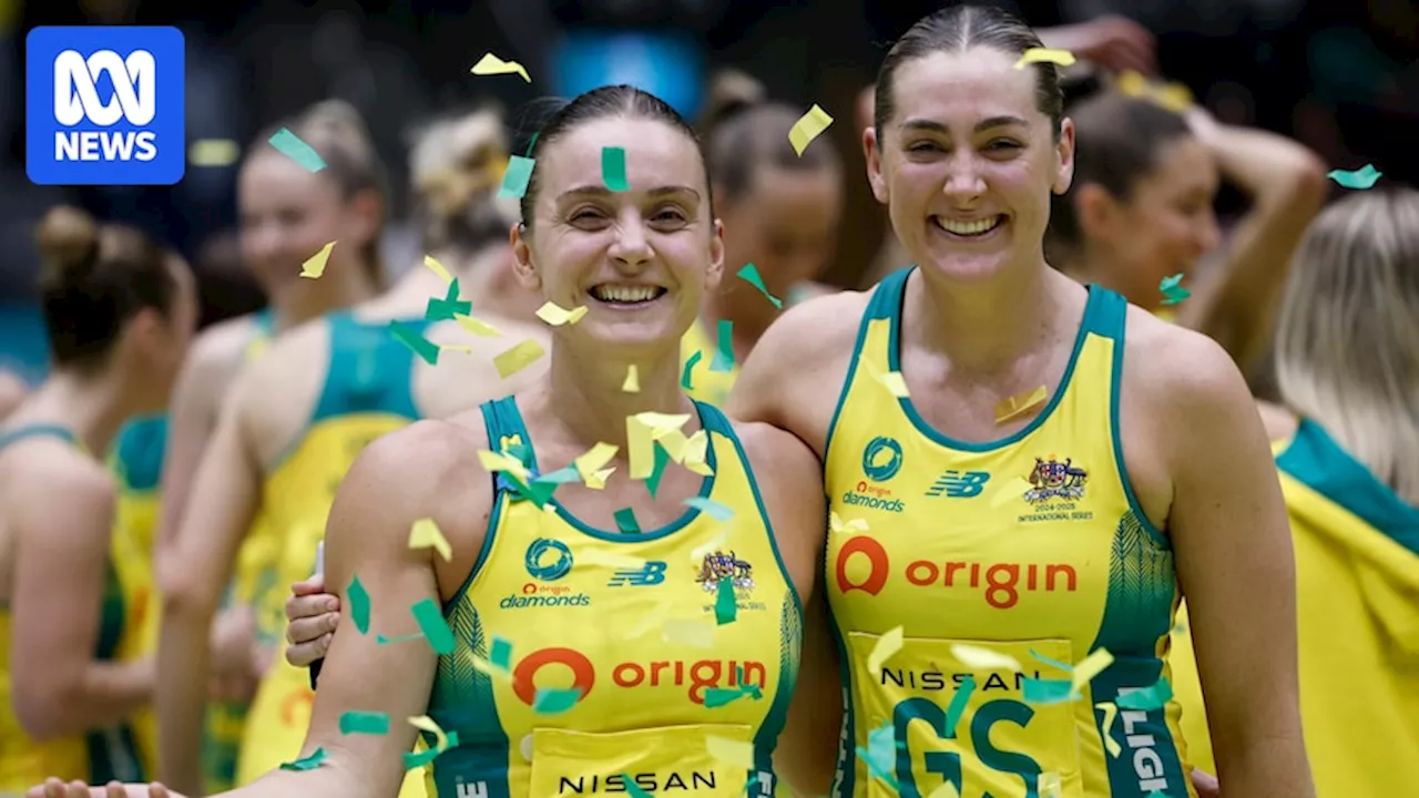 Australian Diamonds claim series honours against England Roses with 69-56 victory in final Test