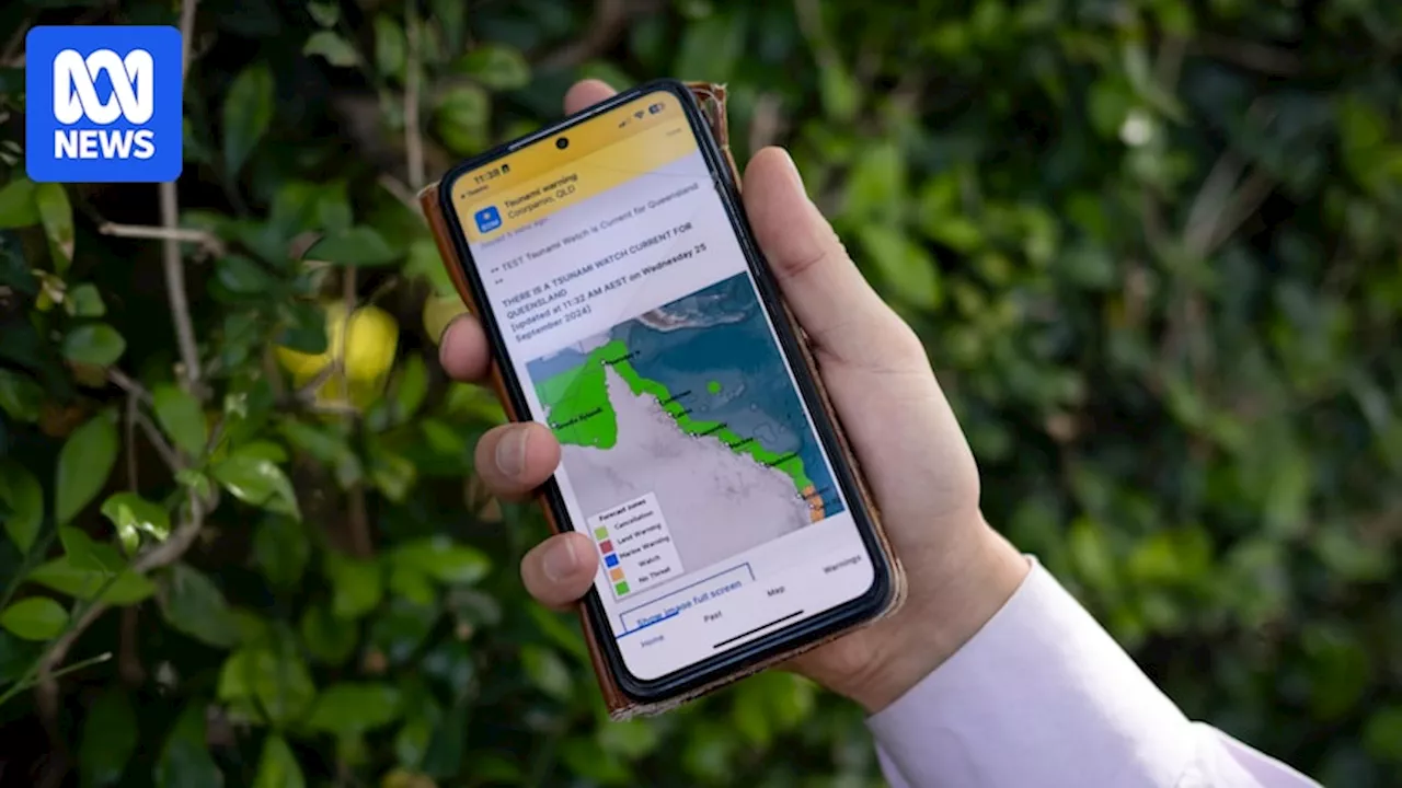 Bureau of Meteorology apologises for confusion after sending false tsunami watch warning for bottom half of Australia