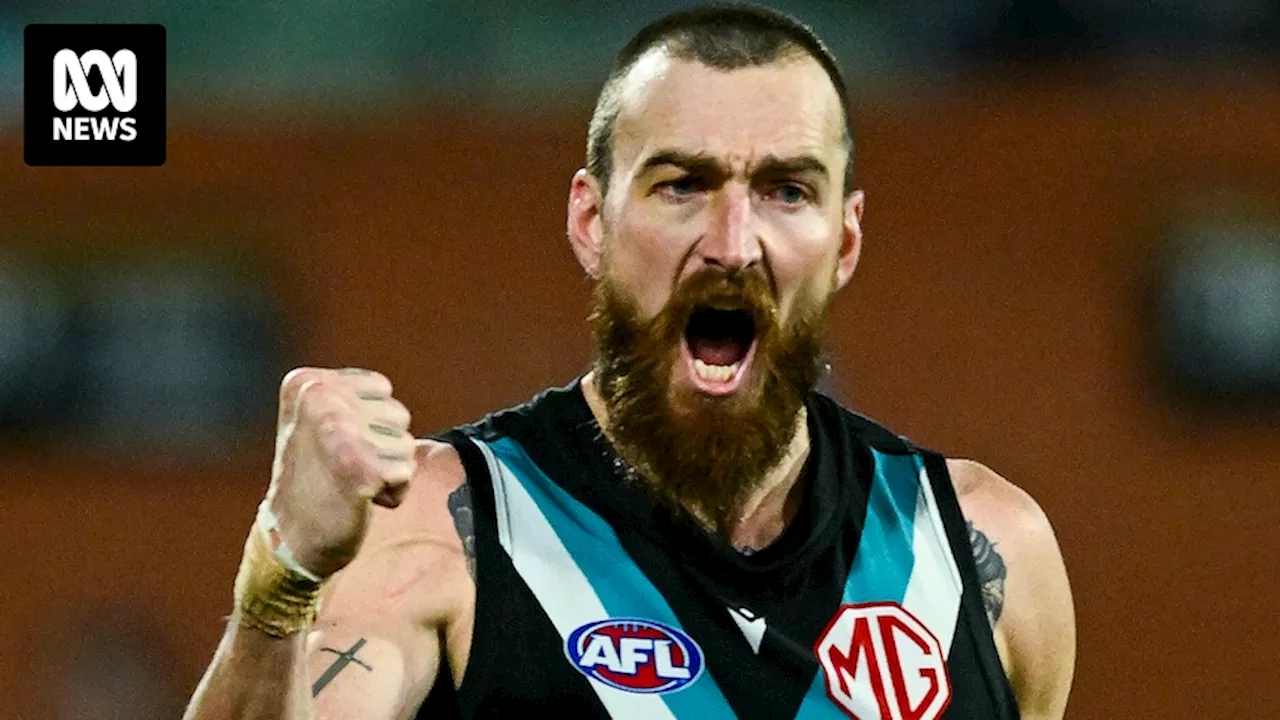 Port Adelaide's Charlie Dixon announces retirement as Power prepares for potential loss of Dan Houston