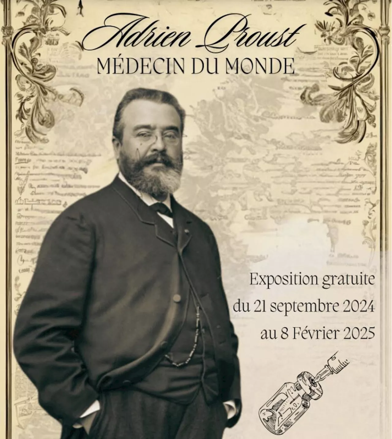 Adrien Proust le médecin du monde, deux expositions inédites en Eure-et-Loir