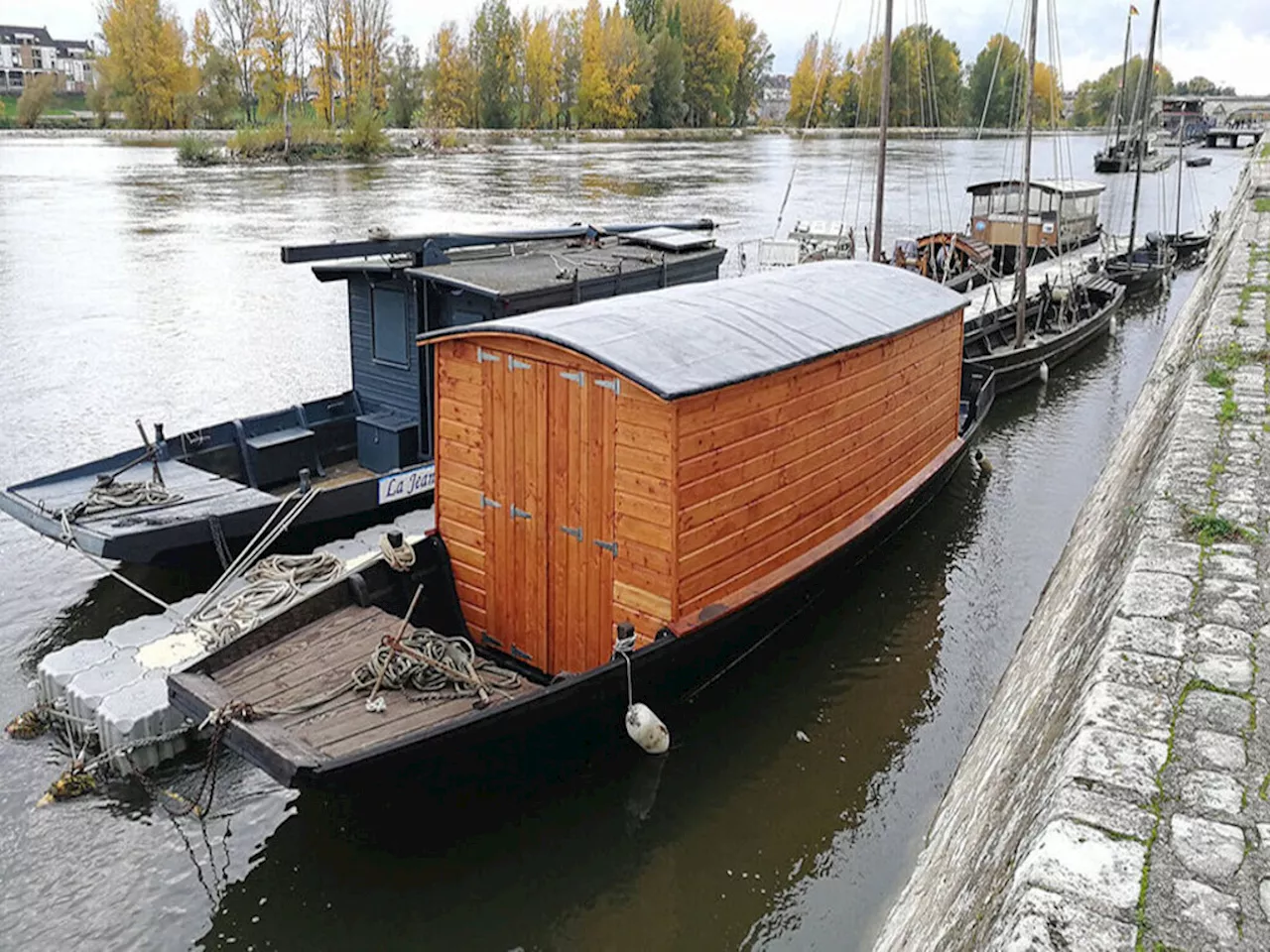 Ces bateaux de mariniers re-navigueront sur la Loire après un petit lifting