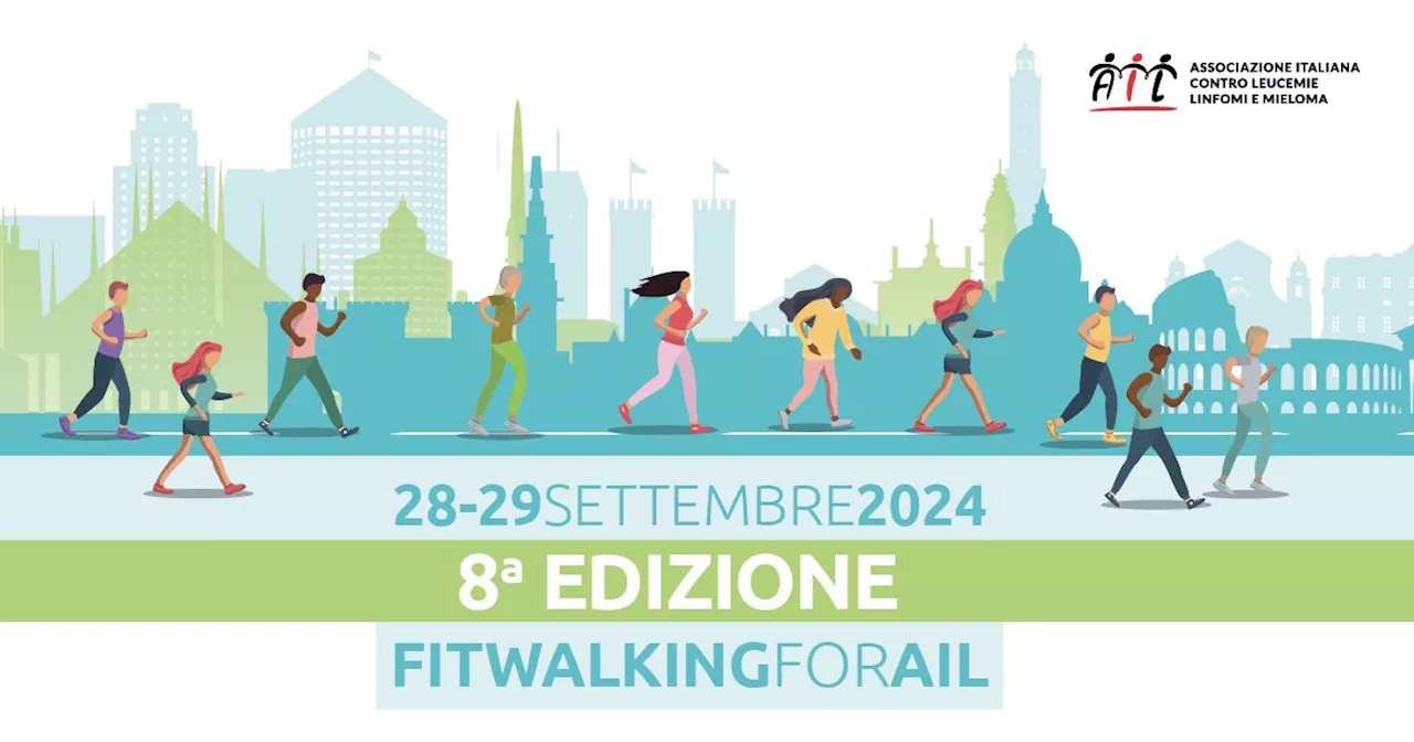 Tumori, Fitwalking for Ail: torna la camminata a sostegno di pazienti ematologici