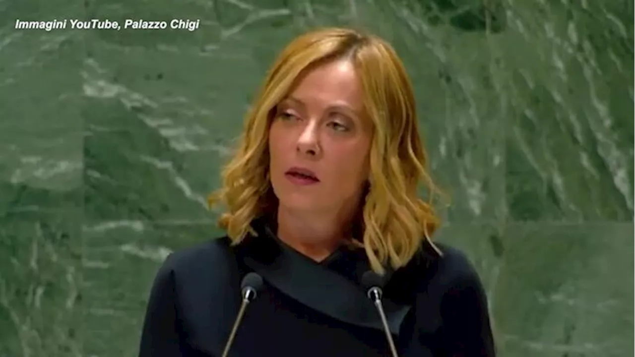 Migranti, Meloni: 'L'Onu deve fare di piu' contro il traffico di esseri umani'