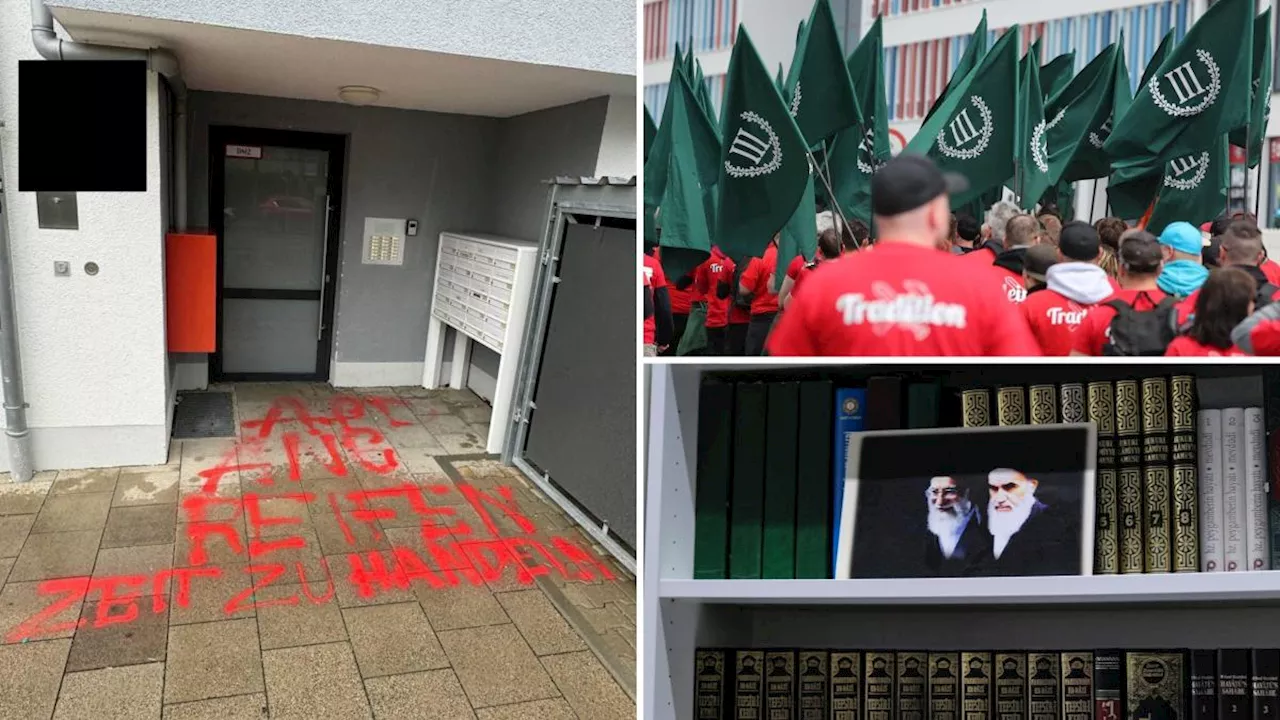 Augsburg: Farbattacken, Hitlergrüße: So viele extremistische Straftaten gibt es in Augsburg