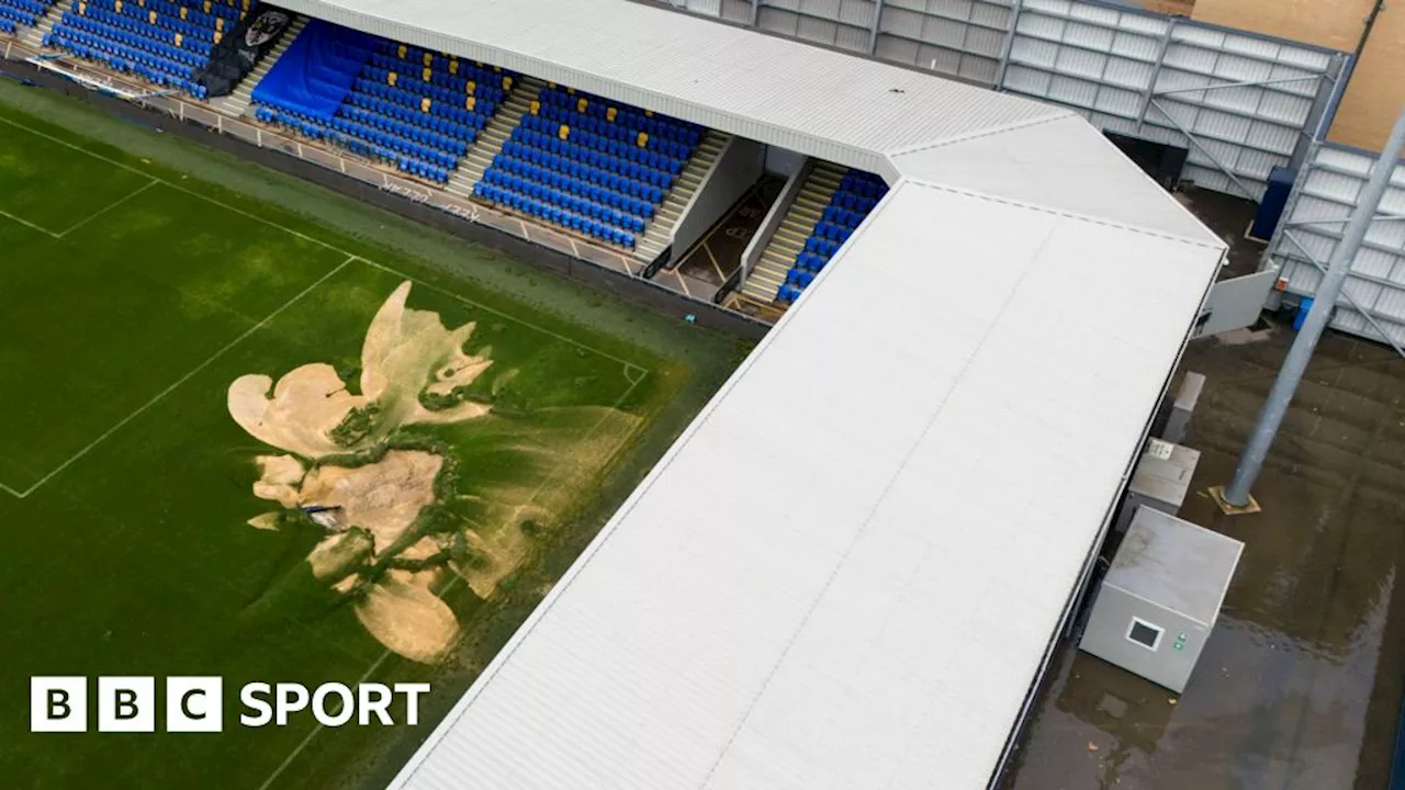 AFC Wimbledon v Accrington Stanley postponed as alternative ground not found after flood