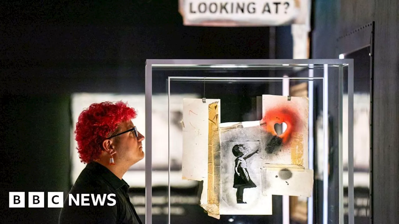 Banksy exhibtion helps fuel tourism surge for Glasgow