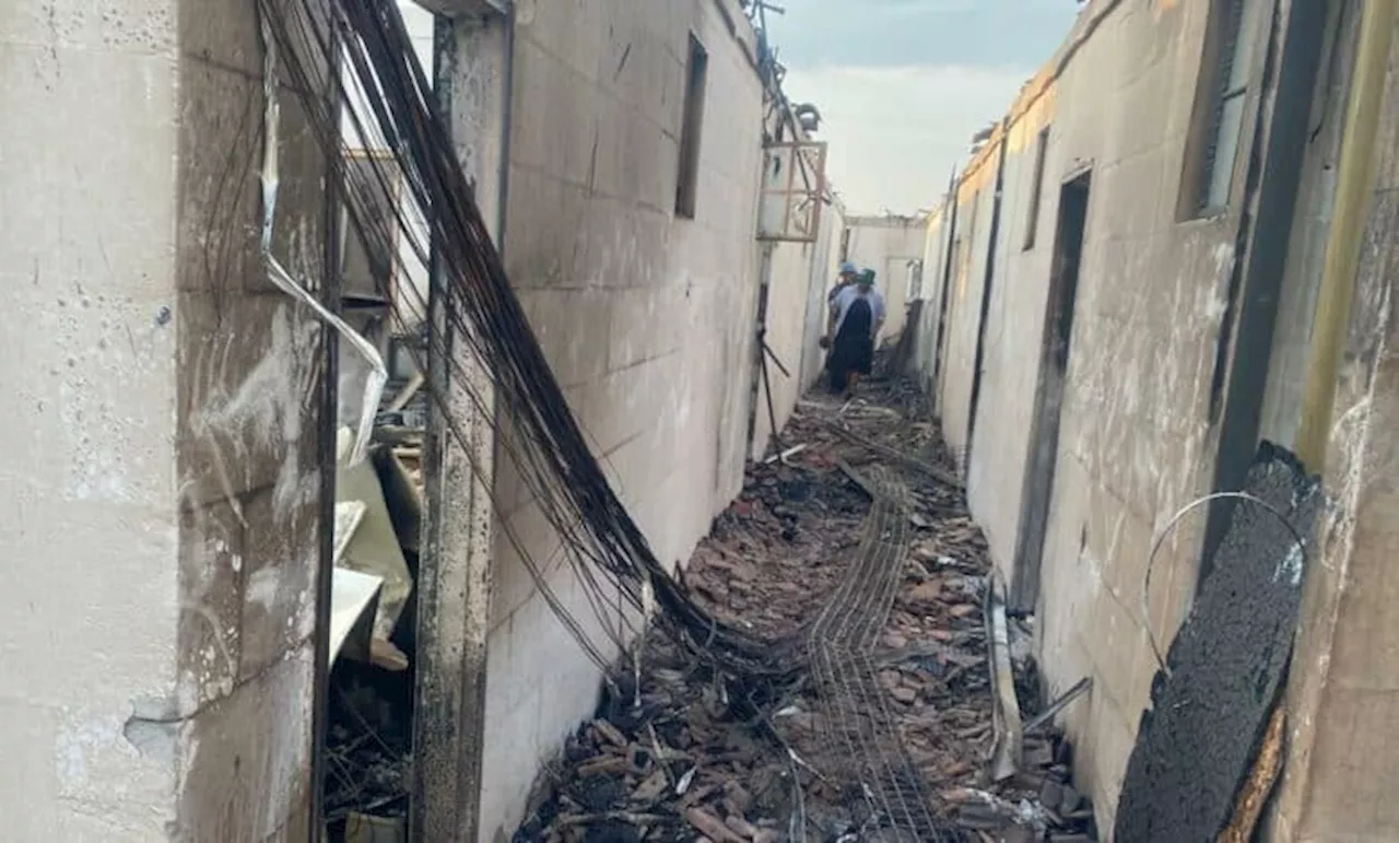 Watch: Inside wreckage of deadly Midrand complex fire