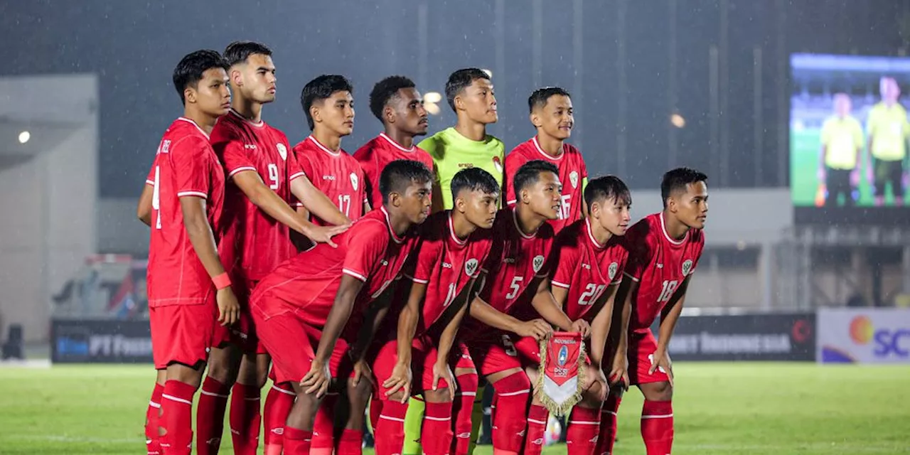 Klasemen Grup F Kualifikasi Piala Asia U-20 2025, Timnas Indonesia Posisi Berapa?