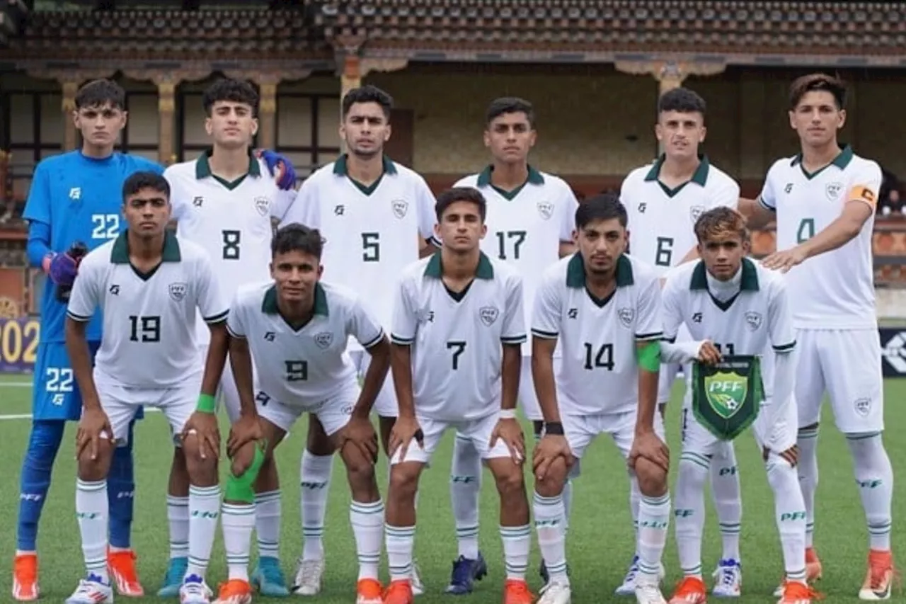 Pakistan reaches spot in SAFF U17 Championship semi-finals