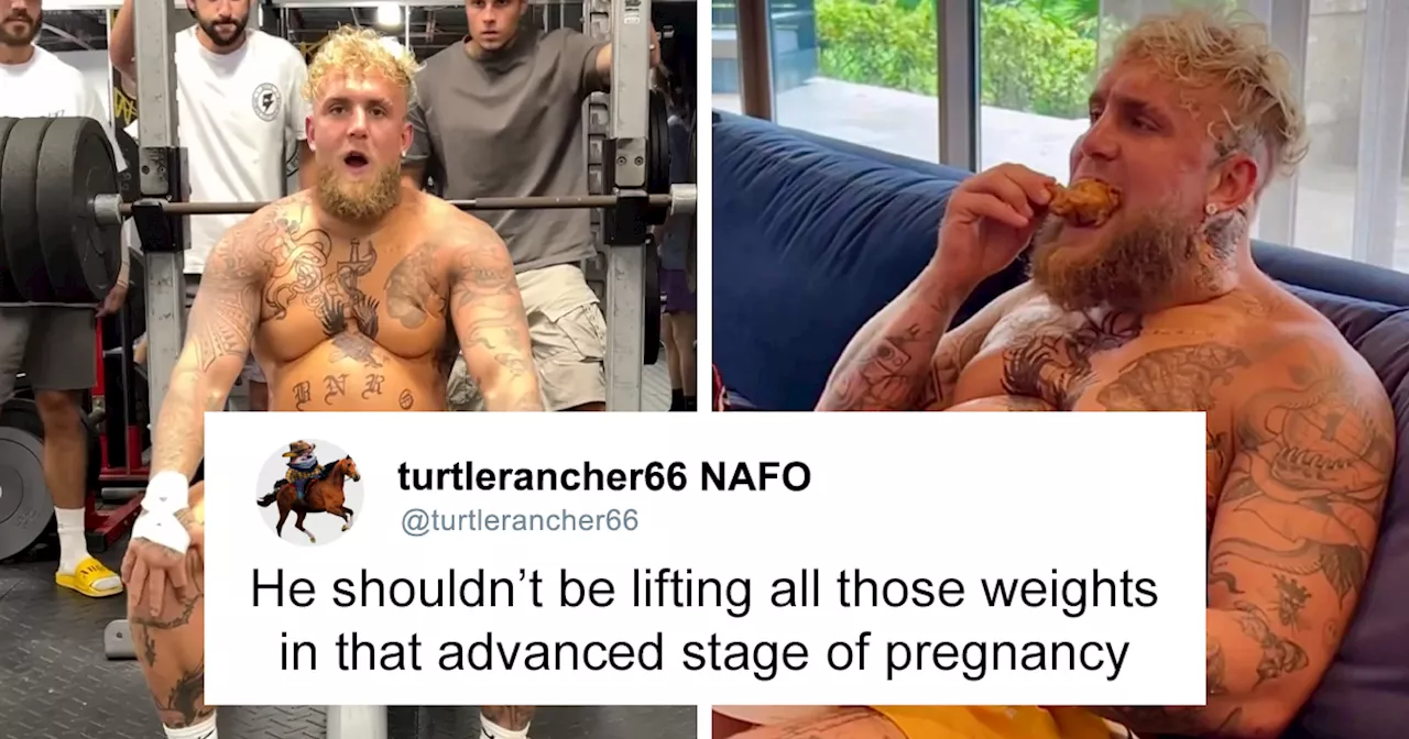 'About To Give Birth To Twins': Jake Paul Sports Huge Belly In Workout Video, Sparks Confusion