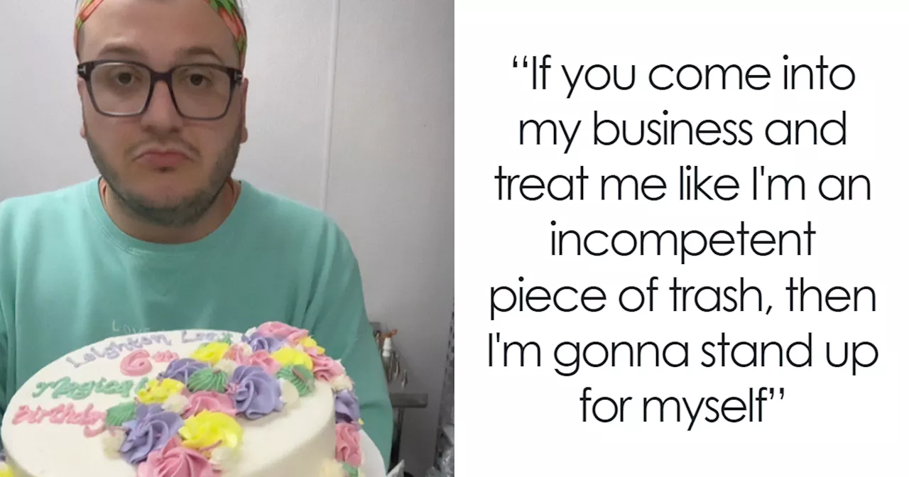 Baker Stunned After Angry 'Karen' Tells Him His Cake 'Ruined' Her Daughter’s Birthday