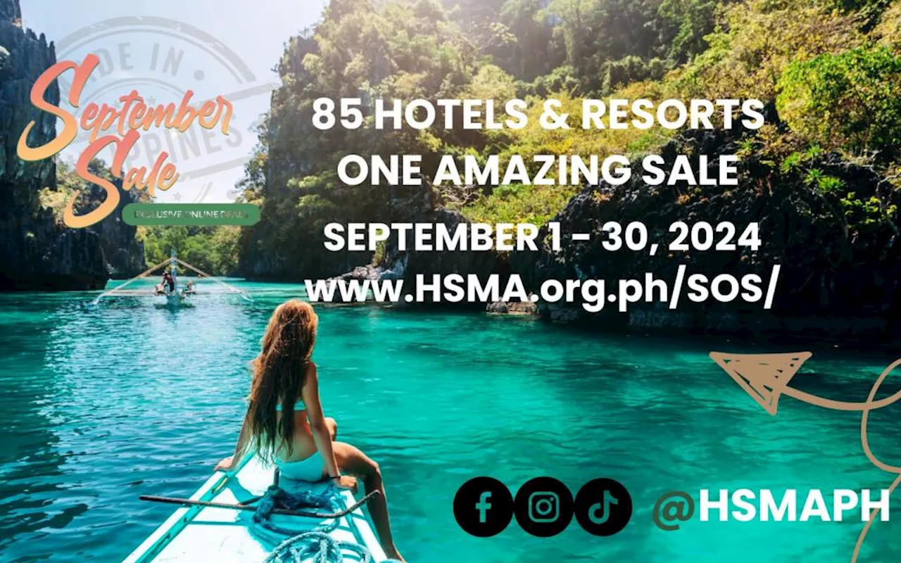 Save up to 75% off on hotel stays and dining packages with HSMA's September Sale