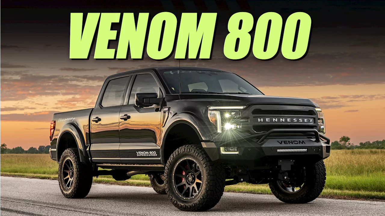 Hennessey’s Venom 800 Turns The F-150 Into A 3.4-Second Rocket To 60 MPH