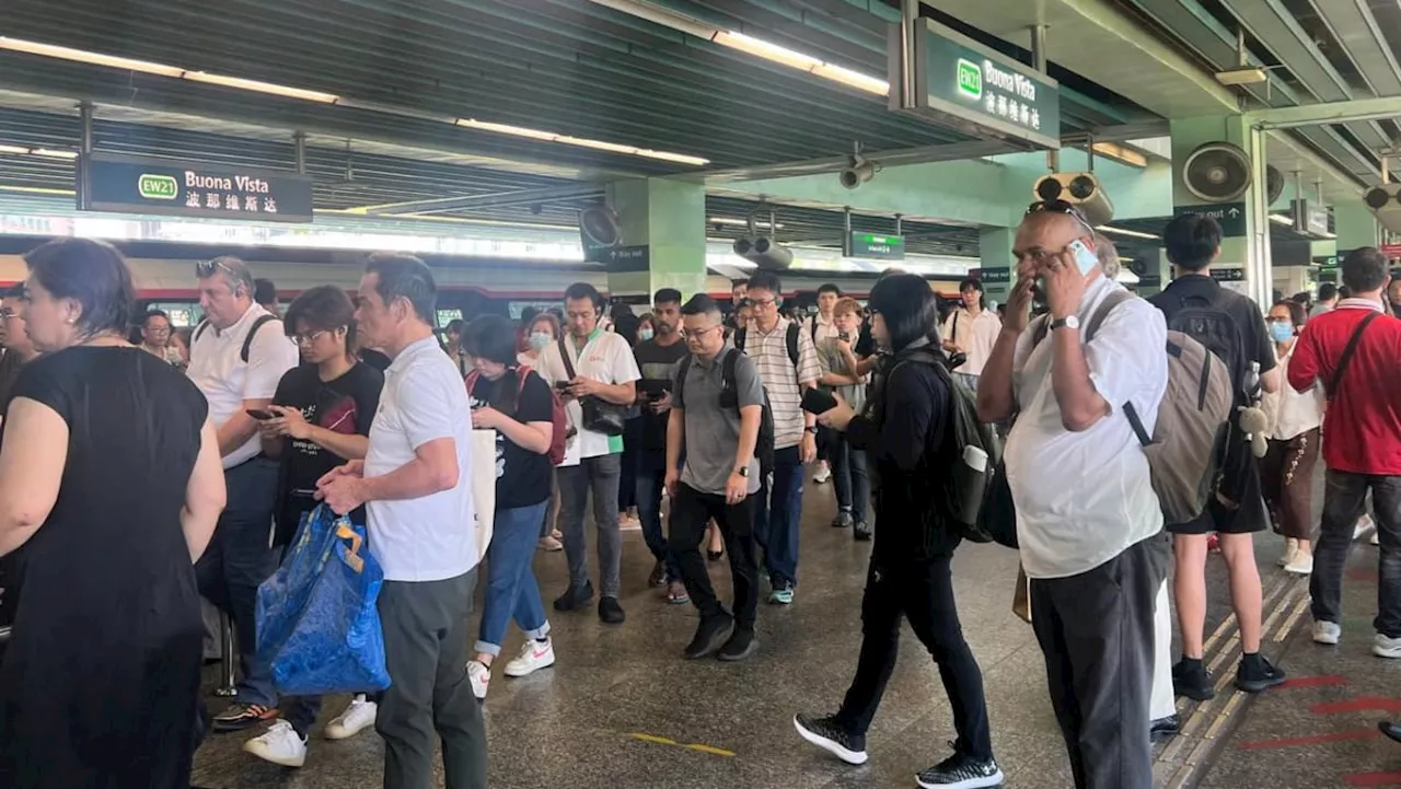 No MRT service between Boon Lay and Queenstown due to power fault on East-West Line