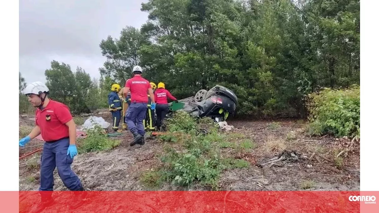 Homem morre em despiste de carro na Marinha Grande