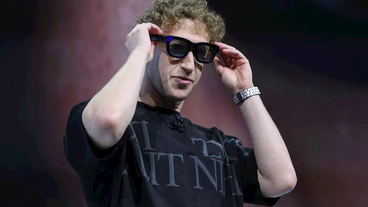 Mark Zuckerberg's prototype AR shades get a cool review from Nvidia's Jensen Huang