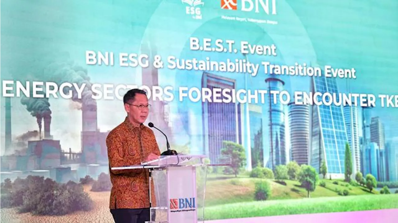 Begini Cara BNI Dukung Transisi Hijau Sektor Energi