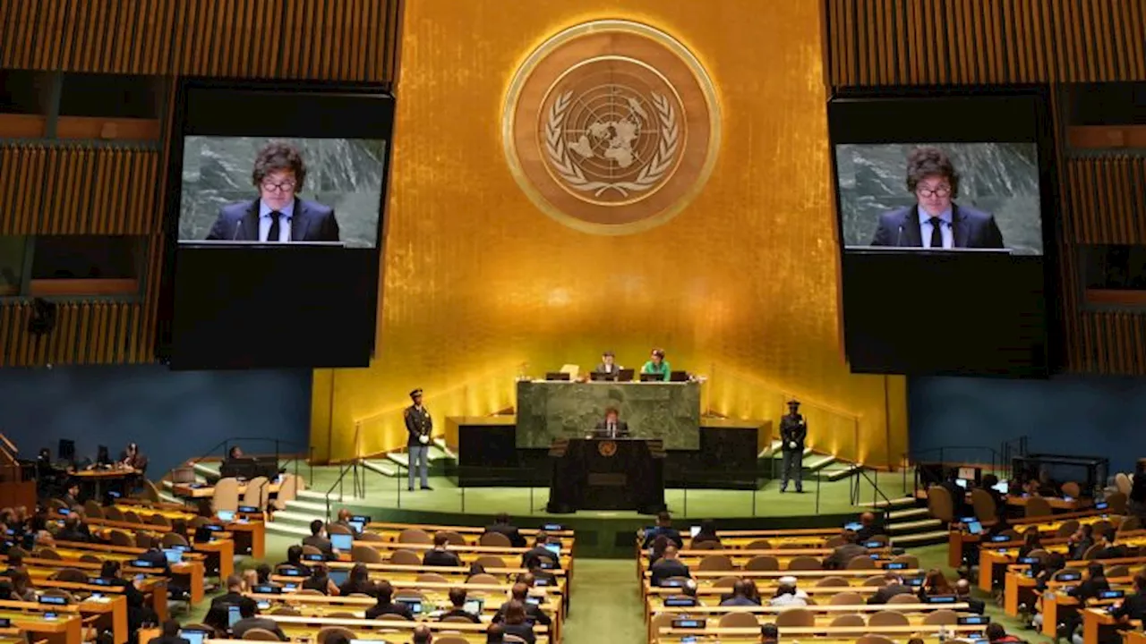 ANÁLISIS| Javier Milei se enfrenta a la ONU en su primer discurso como presidente