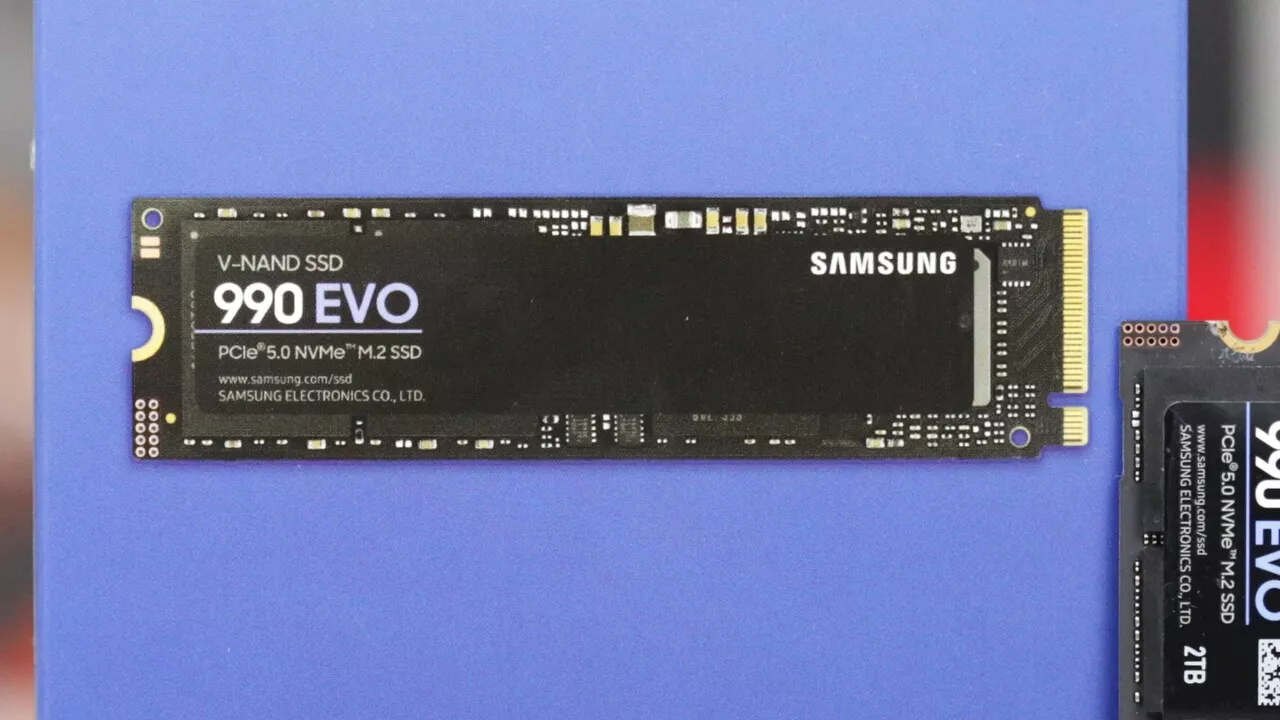 Samsung 990 Evo Plus: Hybrid-Interface-SSD erhält Upgrade mit V8-Speicher