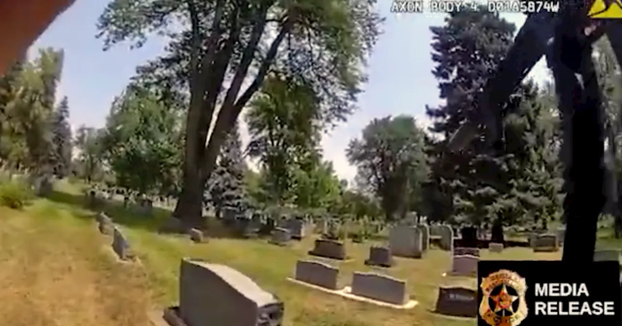 Fort Collins police release video of deadly gunfight in cemetery following rollover crash