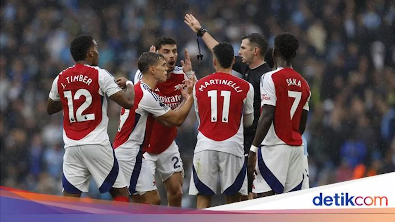 Arteta Bereaksi Usai Trossard Diusir di Laga Imbang Arsenal vs Manchester City