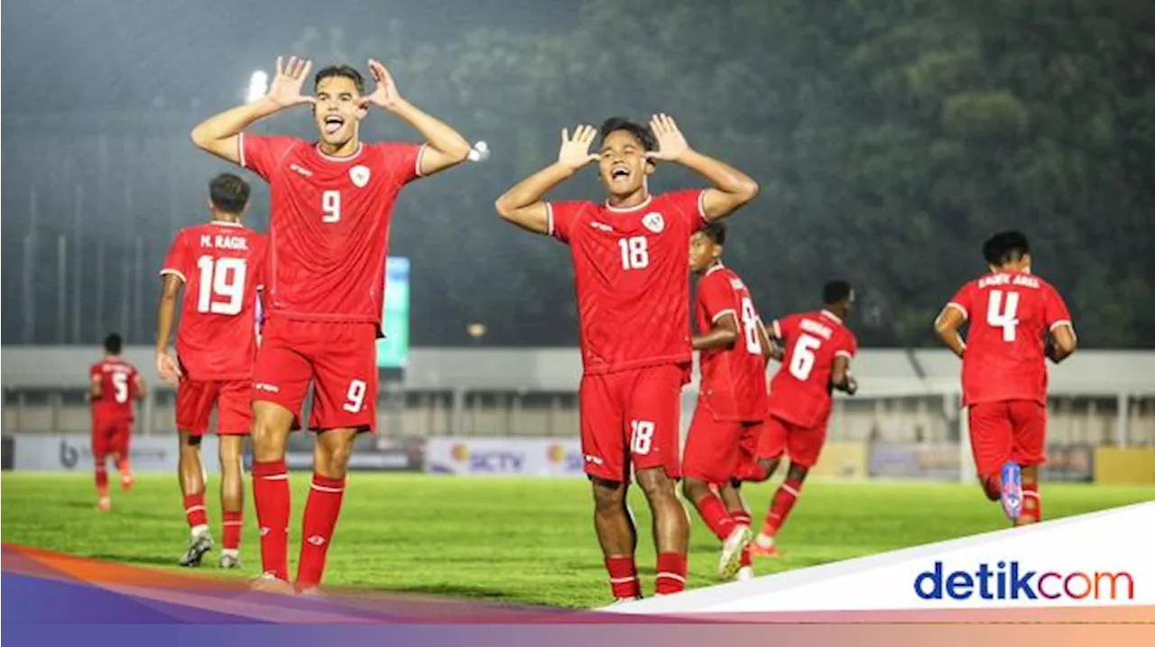 Klasemen Grup F Kualifikasi Piala Asia U-20 2025: Indonesia Teratas