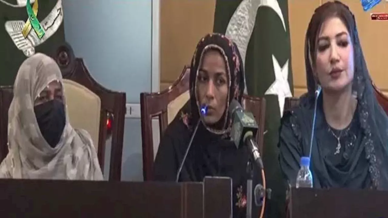 Adeela Baloch recovered by security forces presents shocking revelations