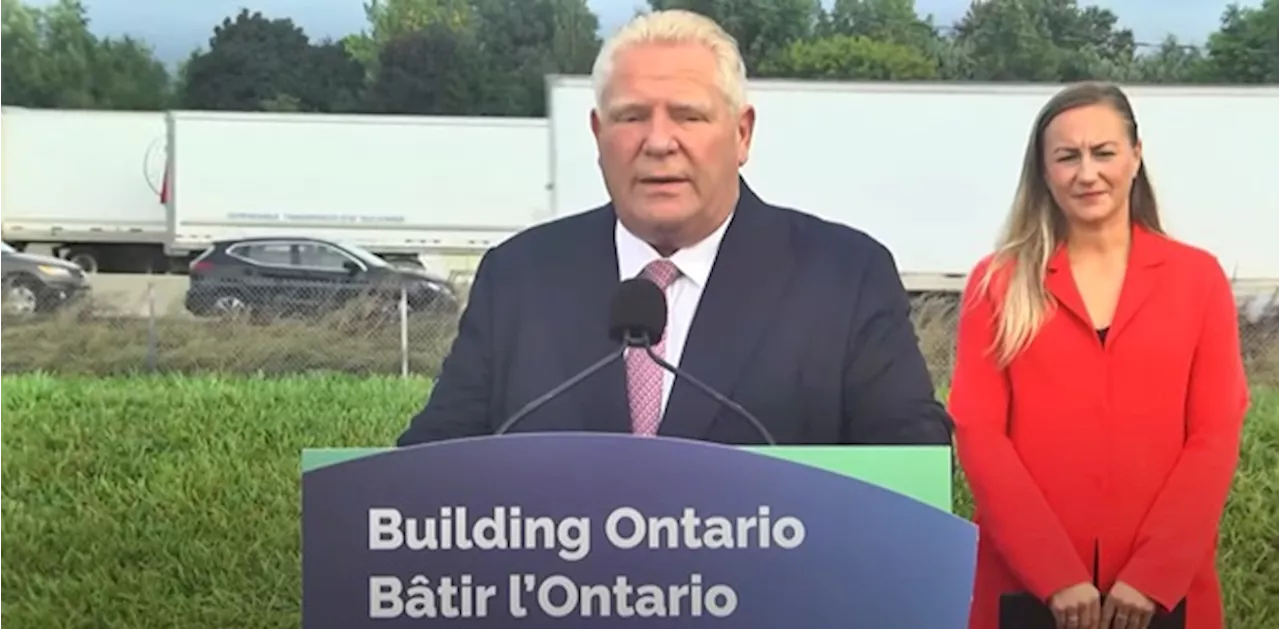 Doug Ford planning tunnel under 401 from Brampton to Scarborough to ease congestion