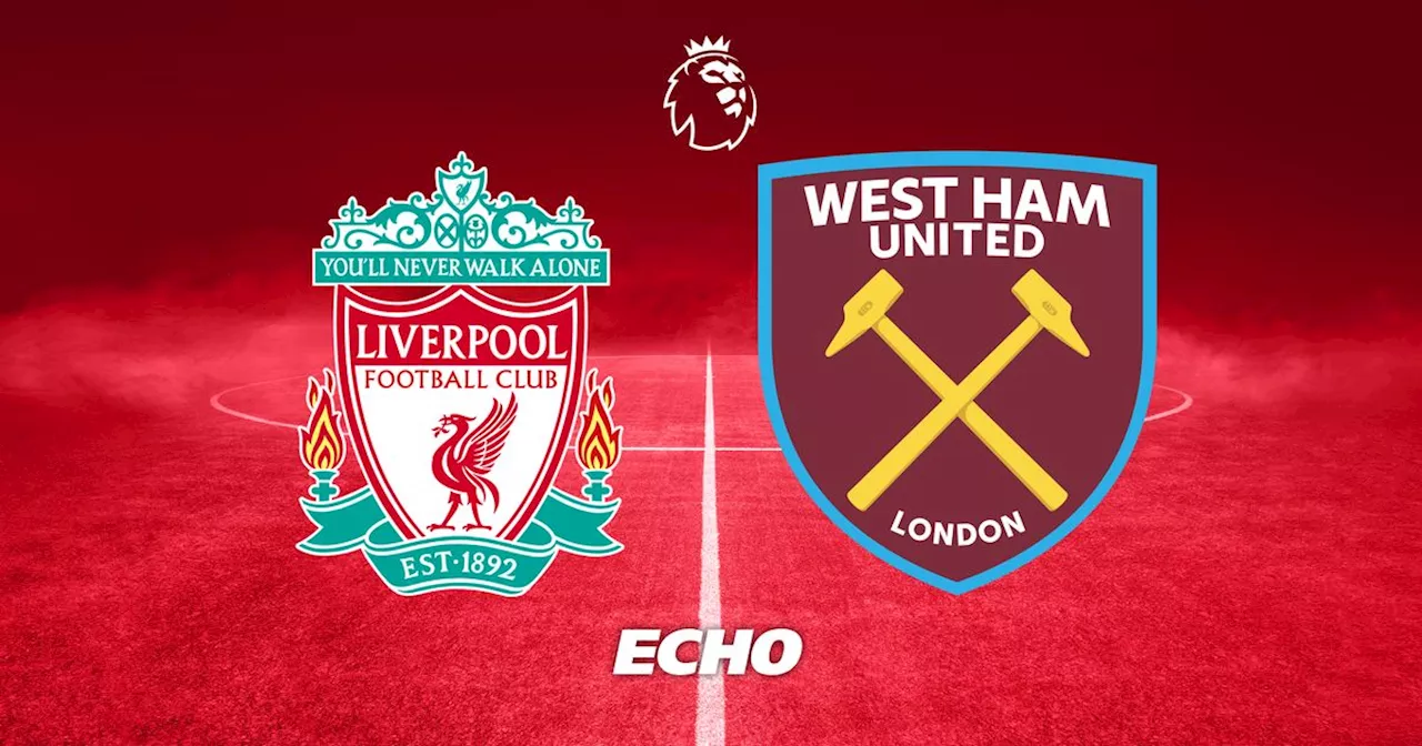 Liverpool vs West Ham United LIVE - score, Jota goal, Quansah own goal, commentary