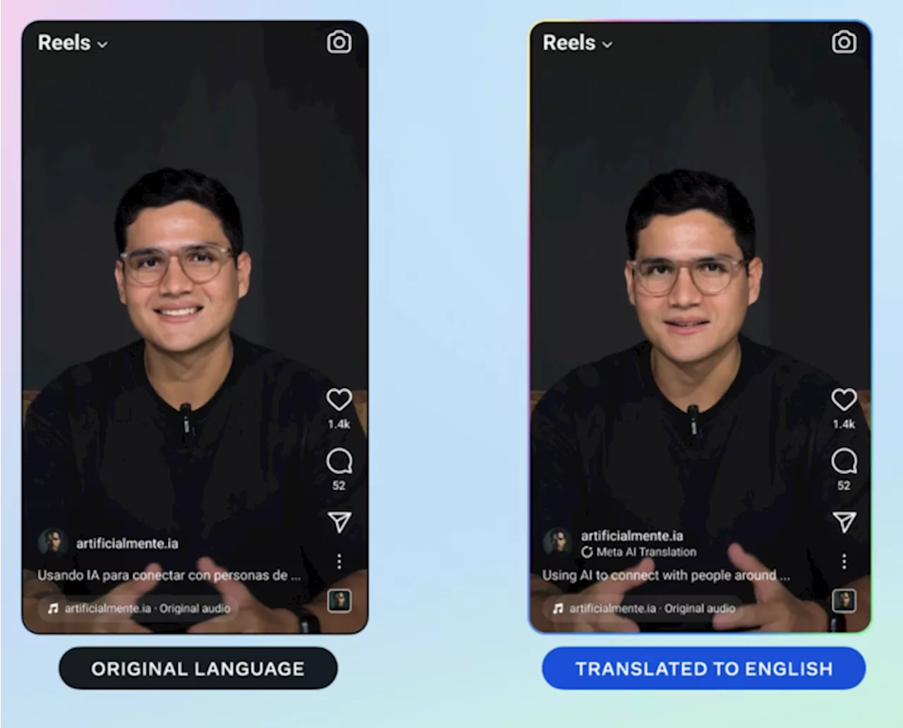 Meta will use AI to create lip-synced translations of creators' Reels