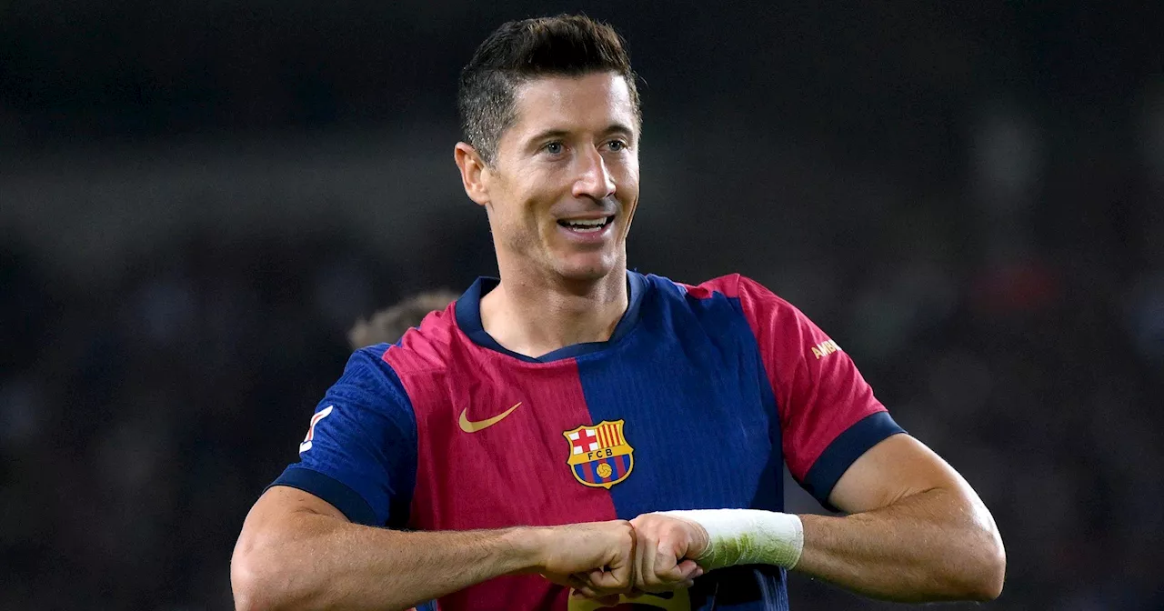 Barça s'impose face à Getafe grâce à Lewandowski