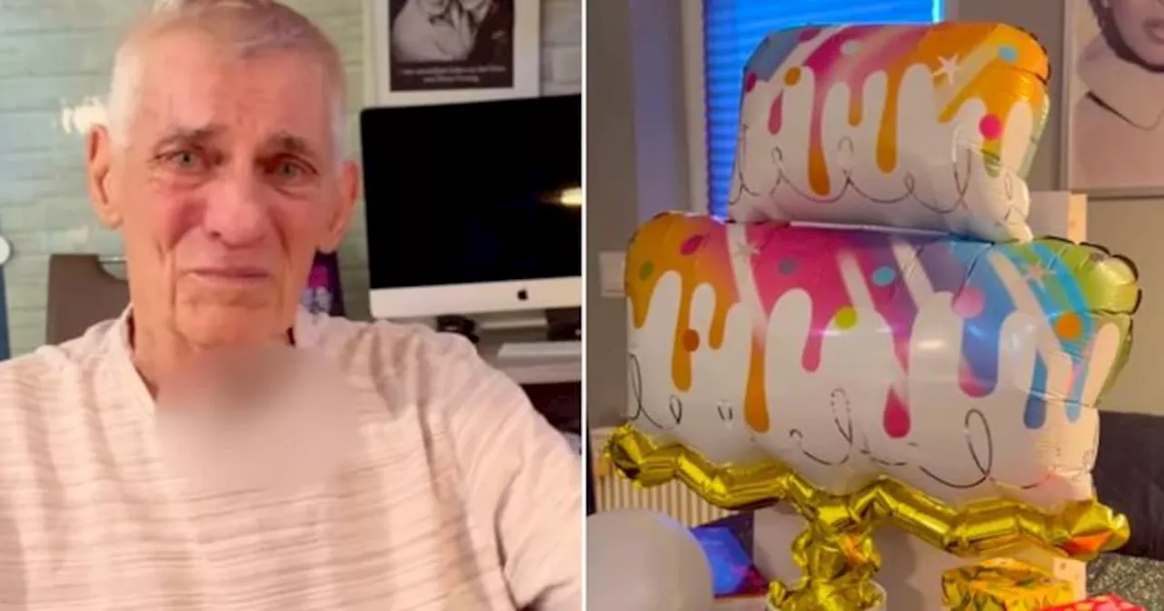 In Tränen aufgelöst: Heinz Hoenig feierte Geburtstag zu Hause