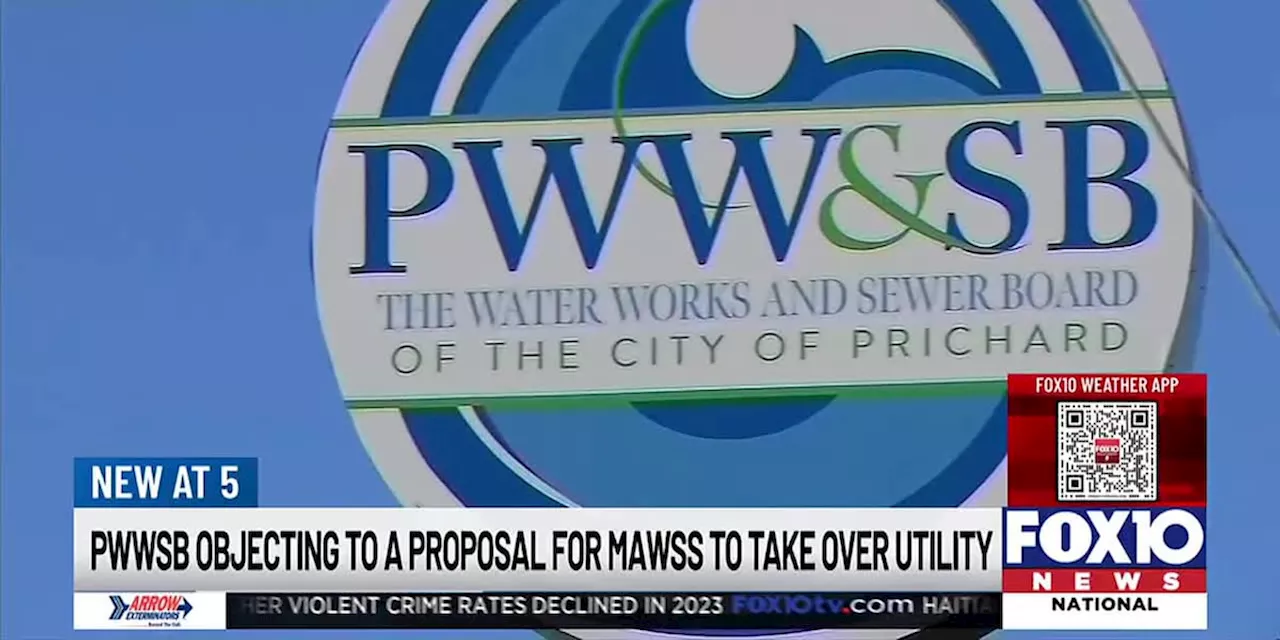 Prichard water system receiver’s MAWSS plan ‘not feasible,’ sidelined water board argues