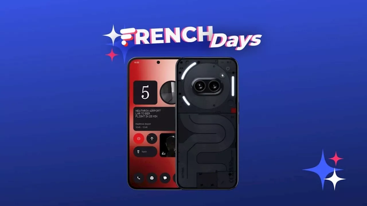 Le récent Nothing Phone (2a) rejoint les French Days avec une très belle promotion chez Cdiscount