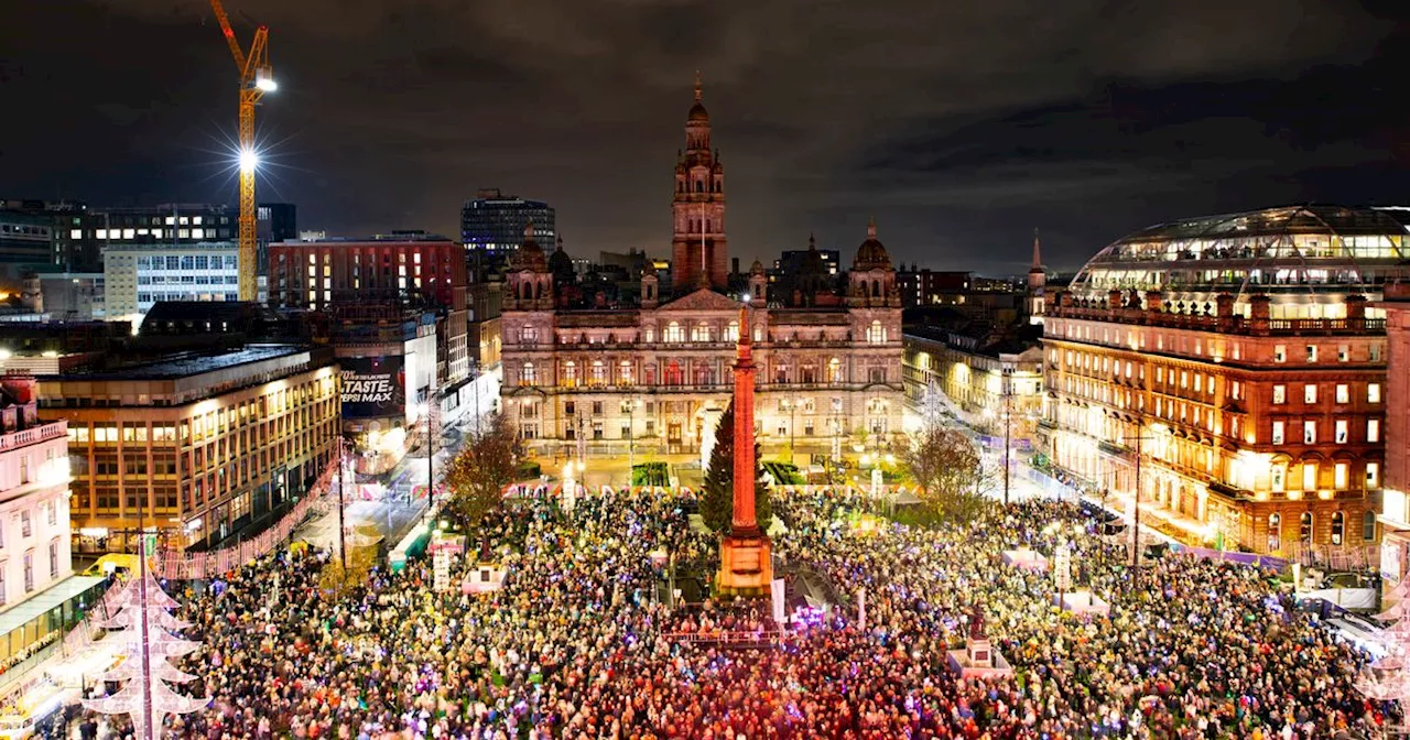 Glasgow Christmas light switch on date announced for 2024