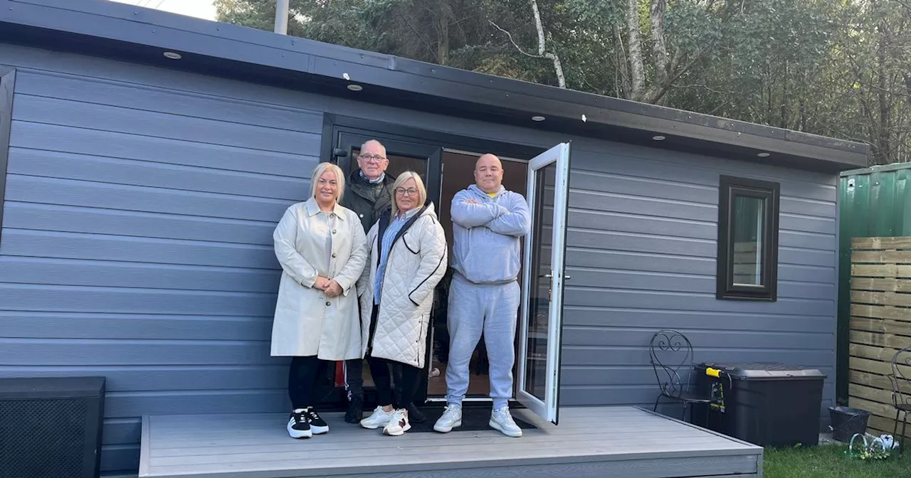 Glasgow Easterhouse volunteers celebrate the opening of new community hub and garden