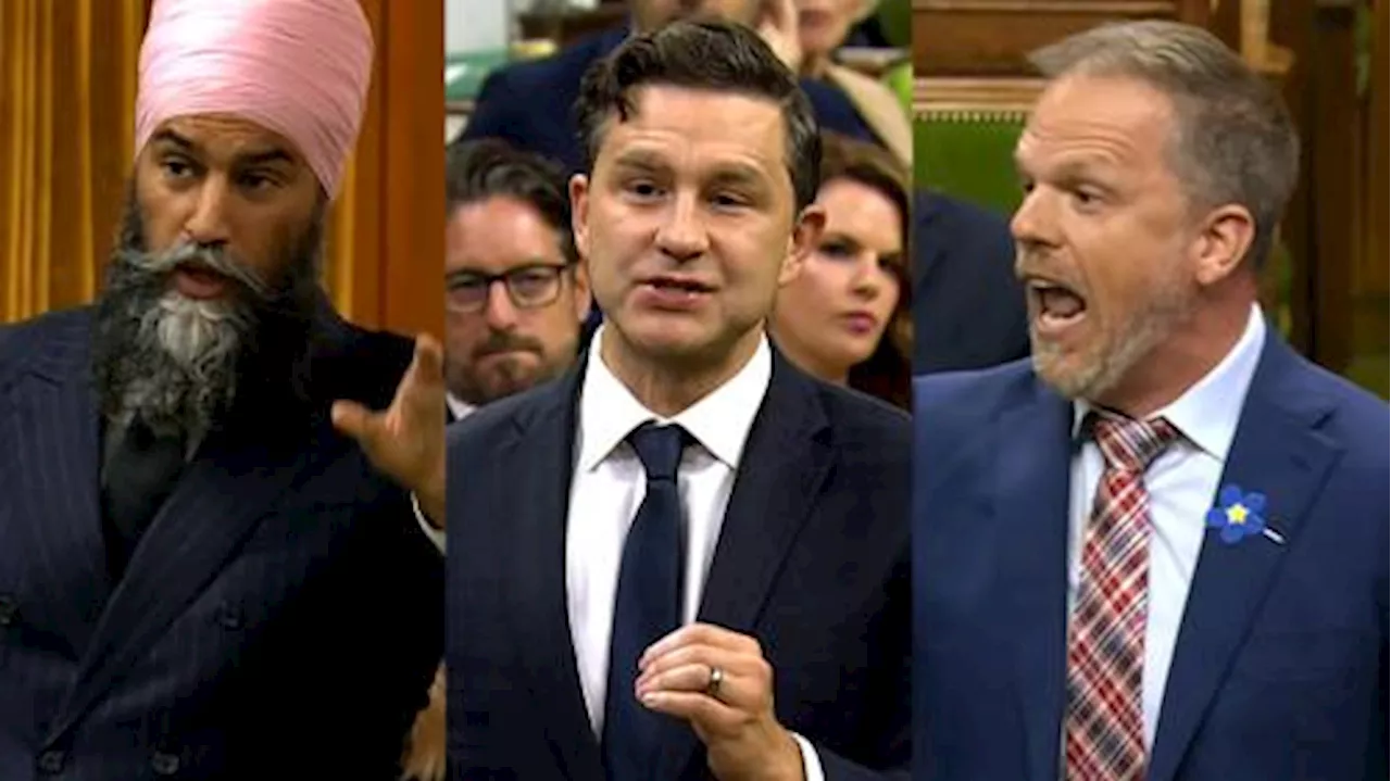 Holland mocks Poilievre’s slogans, says Conservatives will ‘cut the dental, axe the pharmacare’